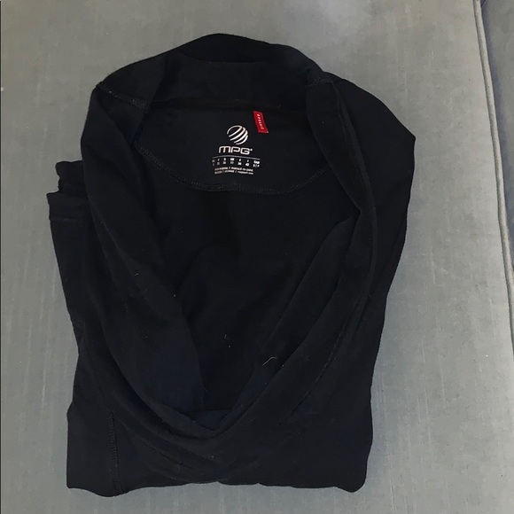 MPG cowl neck tunics with pockets and thumb holes - Picture 2 of 3